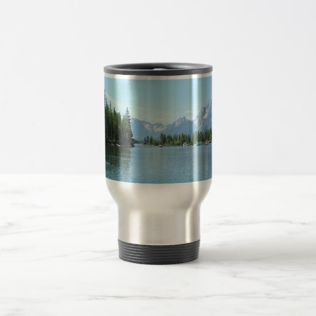 Mug De Voyage Parc national de Grand Teton (Centre)