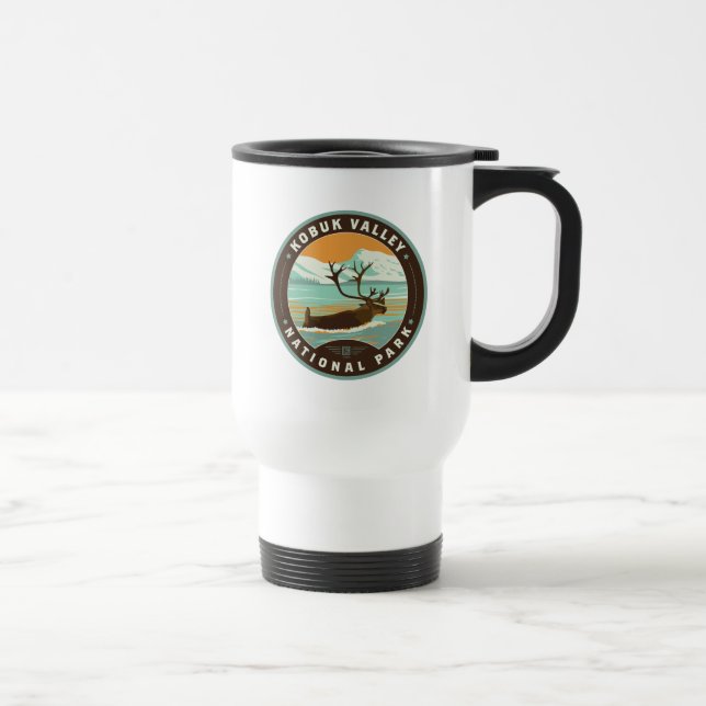 Mug De Voyage Parc national de la vallée de Kobuk (Droite)