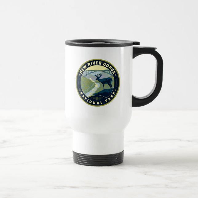 Mug De Voyage Parc national de River Gorge (Droite)
