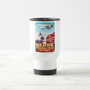 Mug De Voyage Parc national de Sarek en Suède affiche de voyage