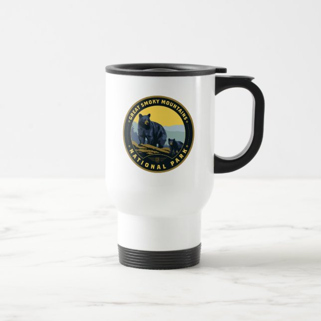 Mug De Voyage Parc national des Great Smoky Mountains (Droite)