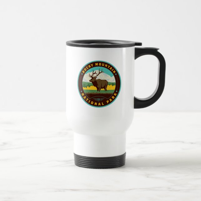 Mug De Voyage Parc national des Rocheuses (Droite)