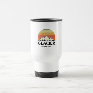 Mug De Voyage Parc national du Glacier vintage