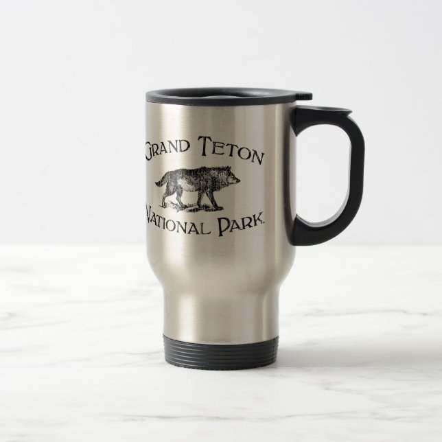 Mug De Voyage Parc national grand de Teton (Droit)