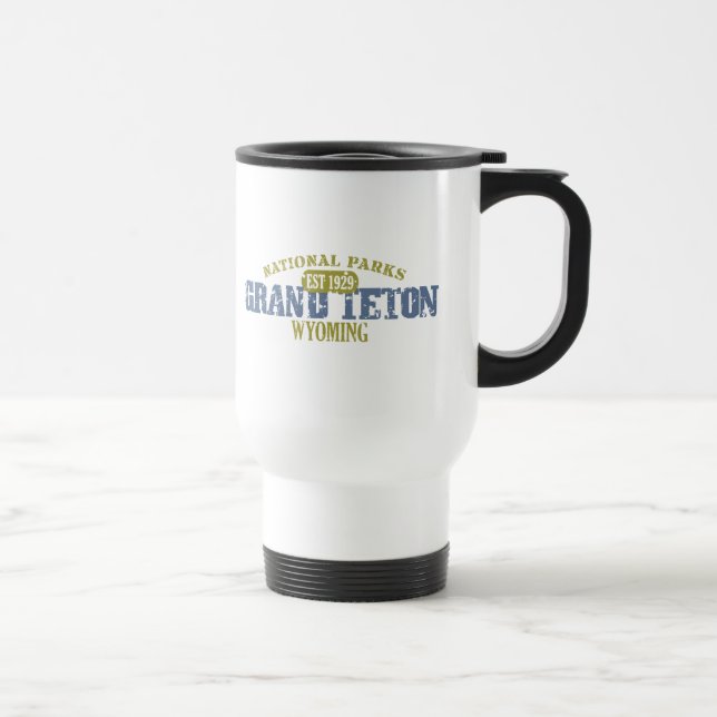 Mug De Voyage Parc national grand de Teton (Droite)