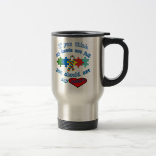 Mug De Voyage Parent d'autisme