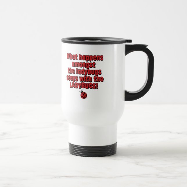 Mug De Voyage Parmi les coccinelles (Droite)