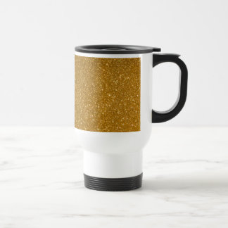 Mug De Voyage Parties scintillantes d'or