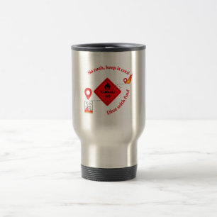 Mug De Voyage Pas de précipitation, gardez votre calme, Routier