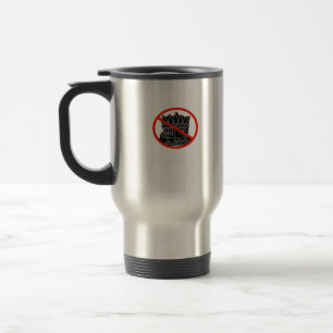 Mug De Voyage Pas de rois aux États-Unis America Say No King Cla