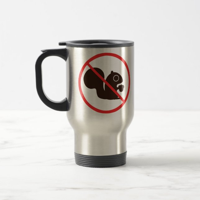 Mug De Voyage Pas d'écureuils (Gauche)