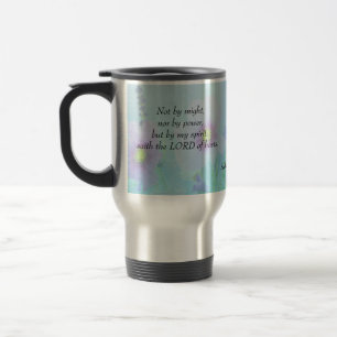Mug De Voyage Pas par la force - Zacharie 4:6