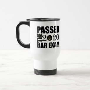 Mug De Voyage Passé l'examen Bar 2020