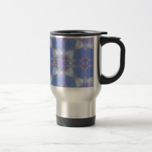 Mug De Voyage Pastel Pink and Blue #1
