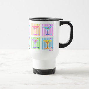 MUG DE VOYAGE PASTEL POP ART MARTINIS