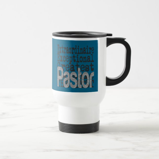 Mug De Voyage Pastor Extraordinaire (Droite)