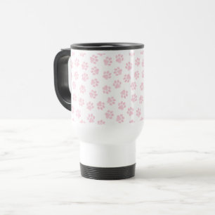Mug De Voyage Pâtes de chien, Pâtes de chien, Bébé Pâtes roses