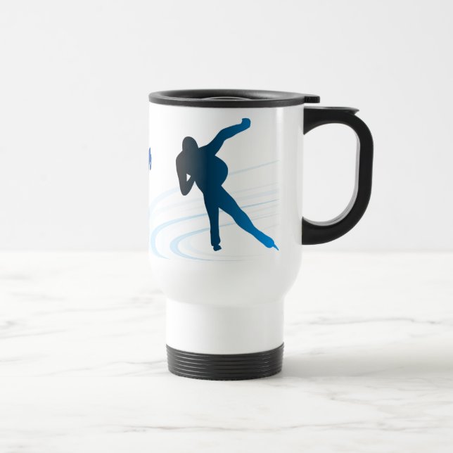 Mug De Voyage Patinage sur glace (Droite)