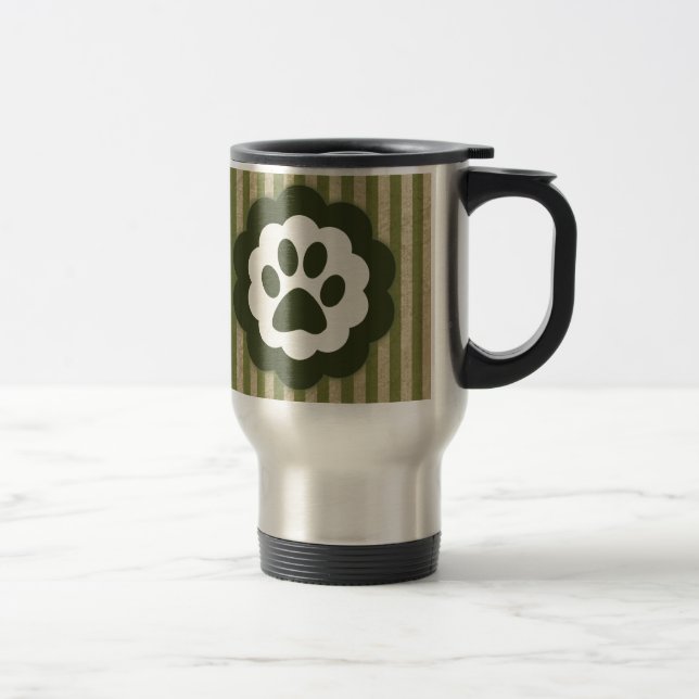 Mug De Voyage patte vintage (Droit)
