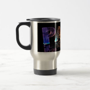 Mug De Voyage Paul nommé dans 3D s'allume (la photographie)