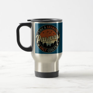 Mug De Voyage Pawpaw Comme Un Grand-Père Seulement Glacière Vint