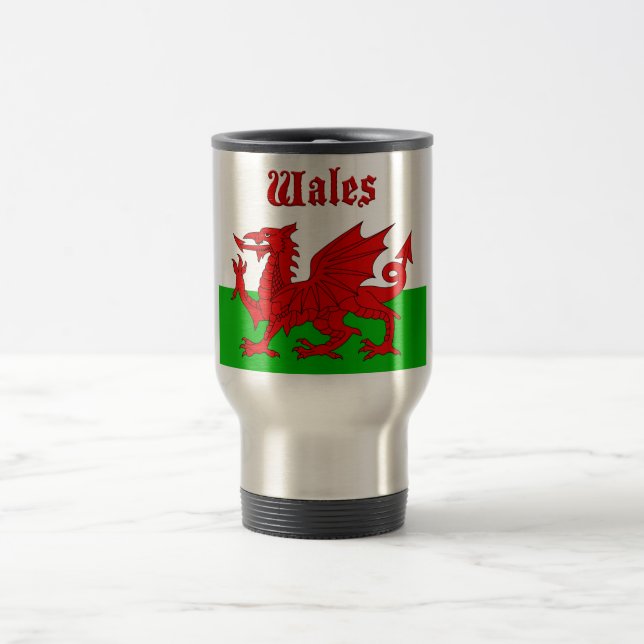 Mug De Voyage Pays de Galles (Centre)