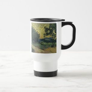 Mug De Voyage Paysage de Van Gogh au crépuscule