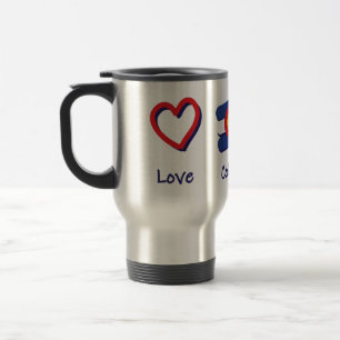 Mug De Voyage Peace Love Colorado