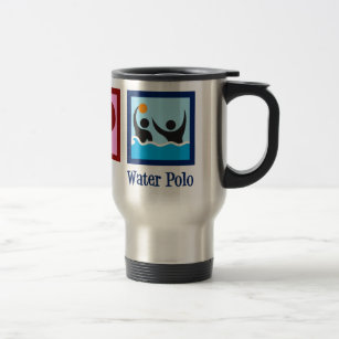 Mug De Voyage Peace Love Water Polo