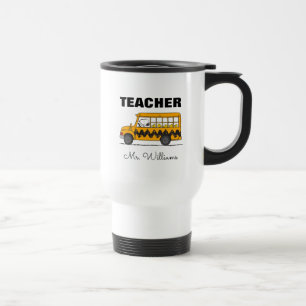 Mug De Voyage Peanuts   Snoopy Bus Driver Teacher