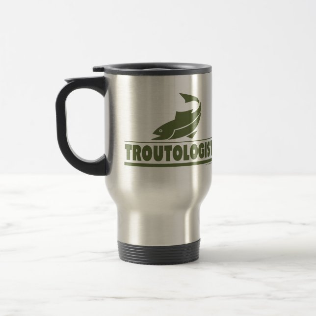 Mug De Voyage Pêche à la truite (Gauche)