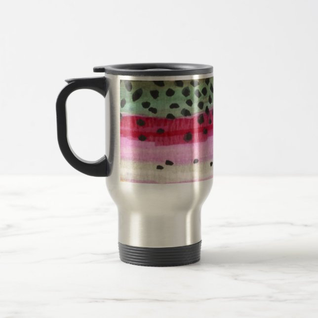 Mug De Voyage Pêche à la truite arc-en-ciel (Gauche)