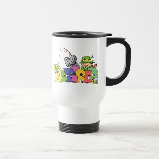 Mug De Voyage Pêche allée retirée (Droite)