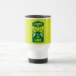 Mug De Voyage pêche au leurre amusant voyage pêche à la boue