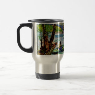 Mug De Voyage Pêche au printemps Vincent van Gogh