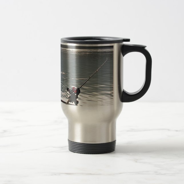 Mug De Voyage Pêche aujourd'hui pas de travail (Droit)