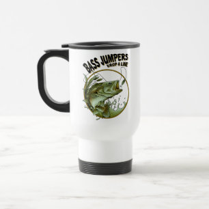 Mug De Voyage Pêche aux sauteurs de basses