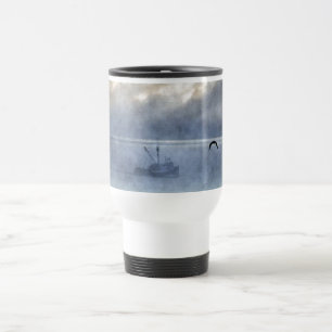 Mug De Voyage Pêcheur chalutier Nouvelle-Écosse Pêcheur