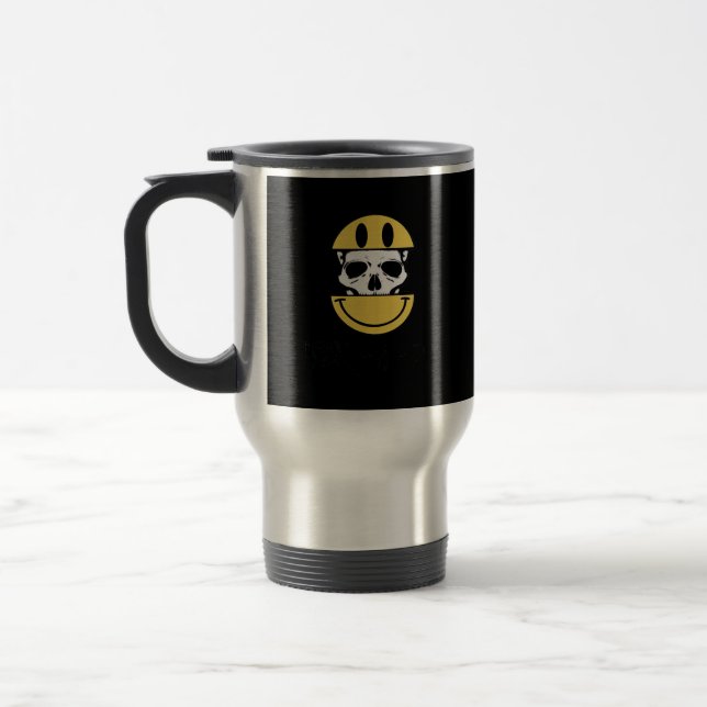 Mug De Voyage Peekaboo - Distorsion du crâne (Gauche)