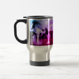 Mug De Voyage Peignez le voyage de cheval/tasse de banlieusard