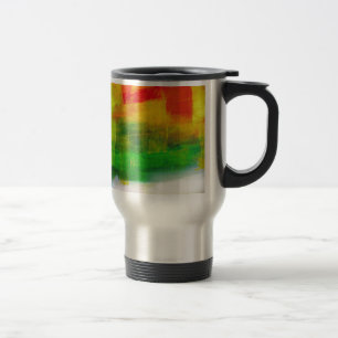 Mug De Voyage Peinture Abstraite