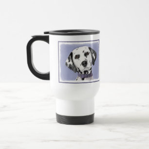 Mug De Voyage Peinture Dalmatienne - Cute Original Chien Art