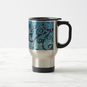 Mug De Voyage Peinture de fleurs du matin