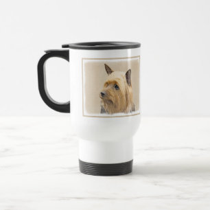 Mug De Voyage Peinture Silky Terrier - Cute Original Chien Art