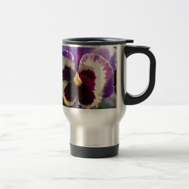 Mug De Voyage pensée printanière colorée (Droit)