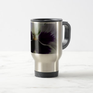 Mug De Voyage Pensée violette et blanche