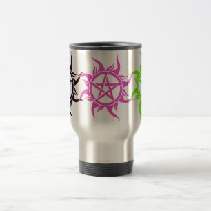 Mug De Voyage Pentagone étoilé païen