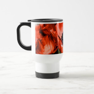 Mug De Voyage Pépites rouges & Fleurs en pierre Flora Cadeaux d'