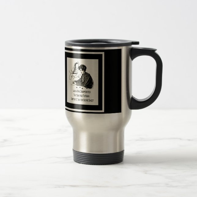 Mug De Voyage Perdant de Bunco (Droit)