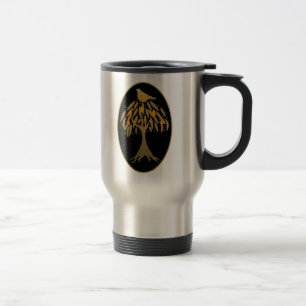 Mug De Voyage Perdrix dans un arbre poirier or